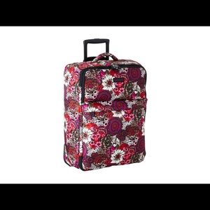 Vera Bradley large rolling luggage